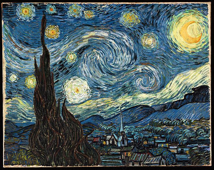 Vincent Van Gogh The Starry Night Norge oil painting art